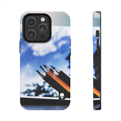 „Colors of Home: Orte durch Kunst erkunden“ – The Alien Tough Phone Cases