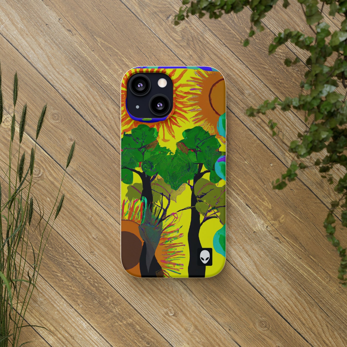 "Collision of Nature's Beauty" - The Alien Eco-friendly Cases