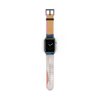 "Interplay of Light and Shadow: An Abstract Collage" - The Alien Watch Band for Apple Watch