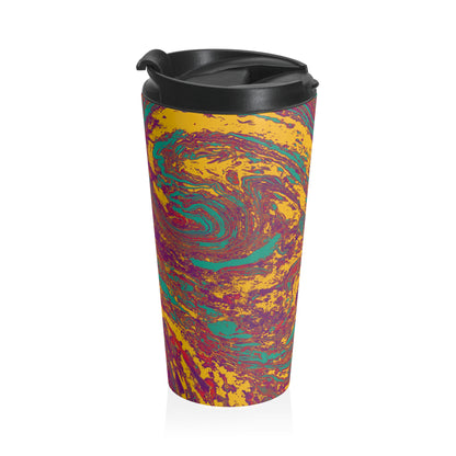 Visionary Vibes - The Alien Stainless Steel Travel Mug