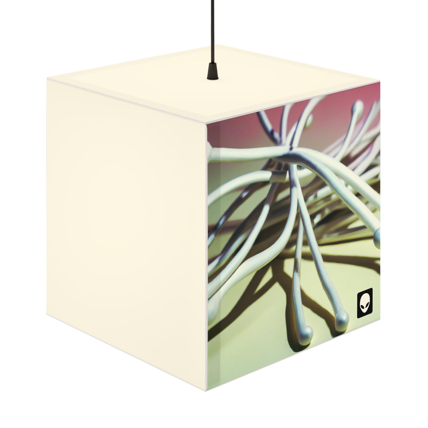 "Abstract Artistry: Constructing Emotion from Common Objects" - The Alien Light Cube Lamp