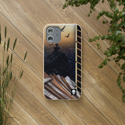 "A Tale of Storytelling Art: A Mixed Media Masterpiece" - The Alien Eco-friendly Cases