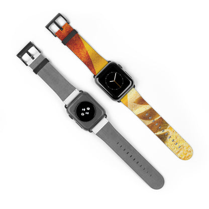 "A Natural Mosaic: Shapes and Colors from the Earth" - The Alien Watch Band for Apple Watch