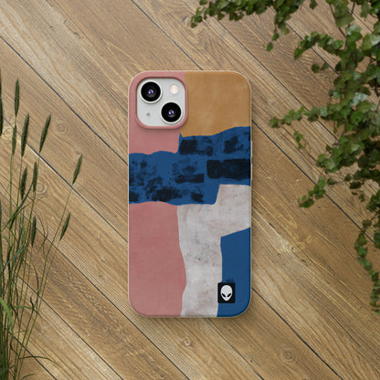 „Zusammenspiel von Licht und Schatten: Eine abstrakte Collage“ – The Alien Eco-Friendly Cases