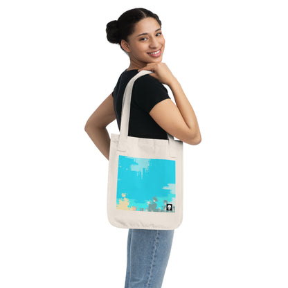 "A Breezy Skyscape: A Combination of Tradition and Modernity" - The Alien Eco-friendly Tote Bag