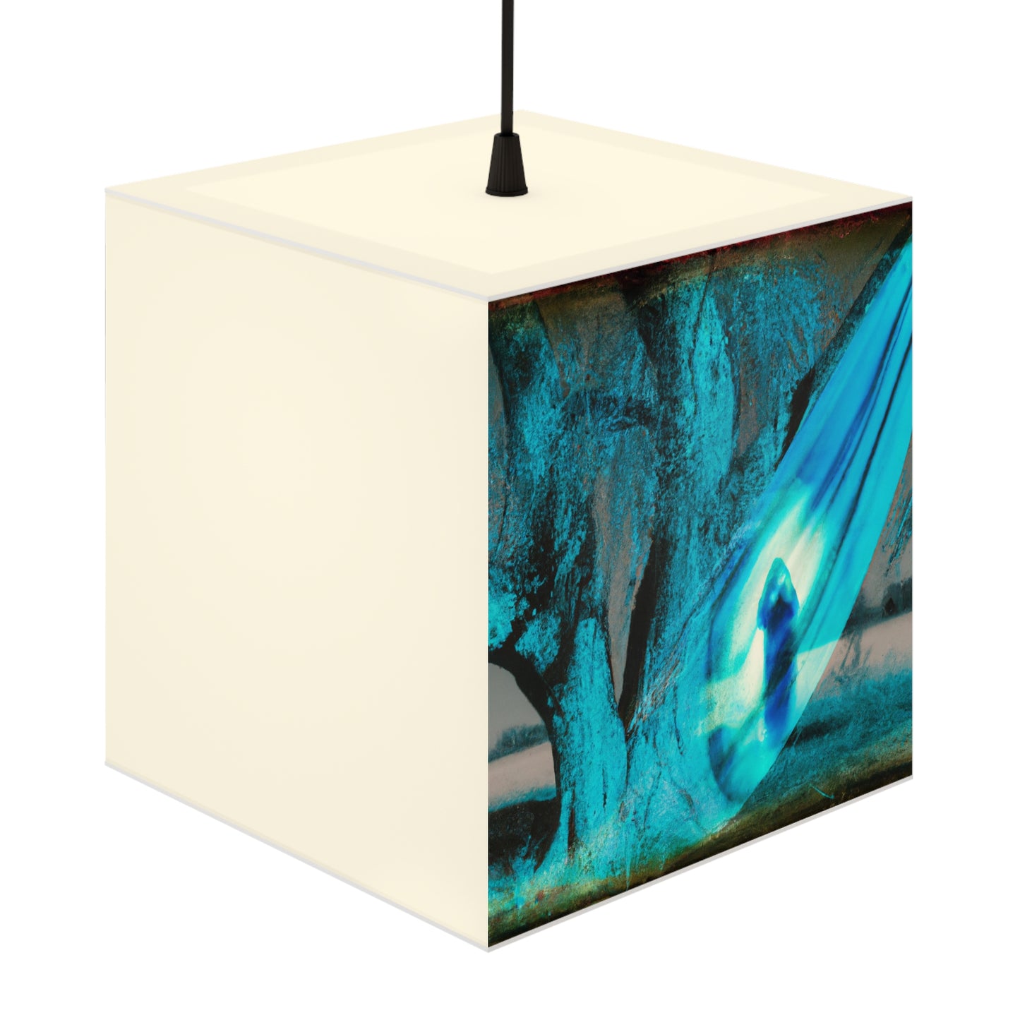 "Dreamscape: Exploring the Inner Realm" - The Alien Light Cube Lamp