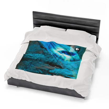 "Dreamscape: Exploring the Inner Realm" - The Alien Velveteen Plush Blanket