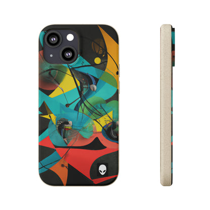 "Illusionary Perspective: A Colorful Dance of Light" - The Alien Eco-friendly Cases