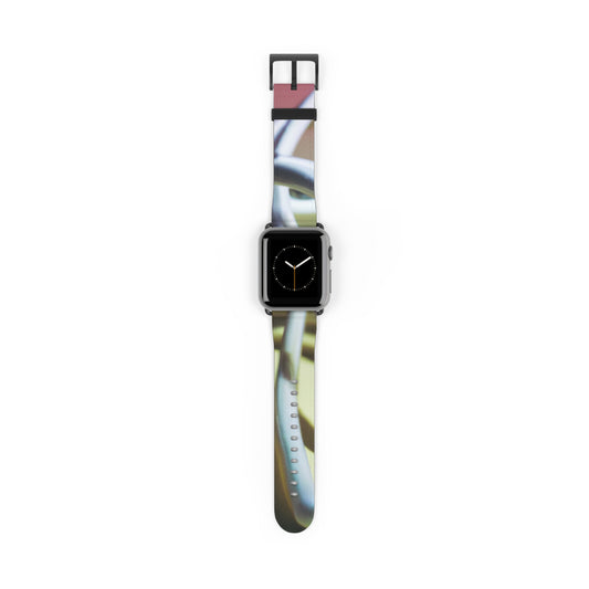 "Arte abstracto: construir emociones a partir de objetos comunes" - The Alien Watch Band para Apple Watch