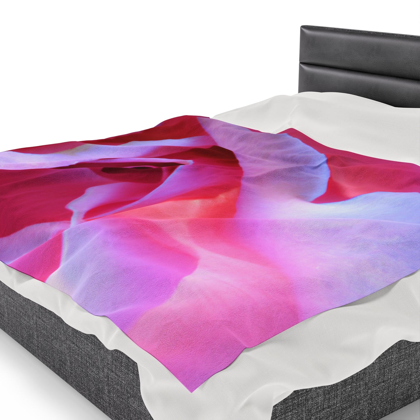 "Blissful Blooms: The Delicate Beauty of Nature" - The Alien Velveteen Plush Blanket