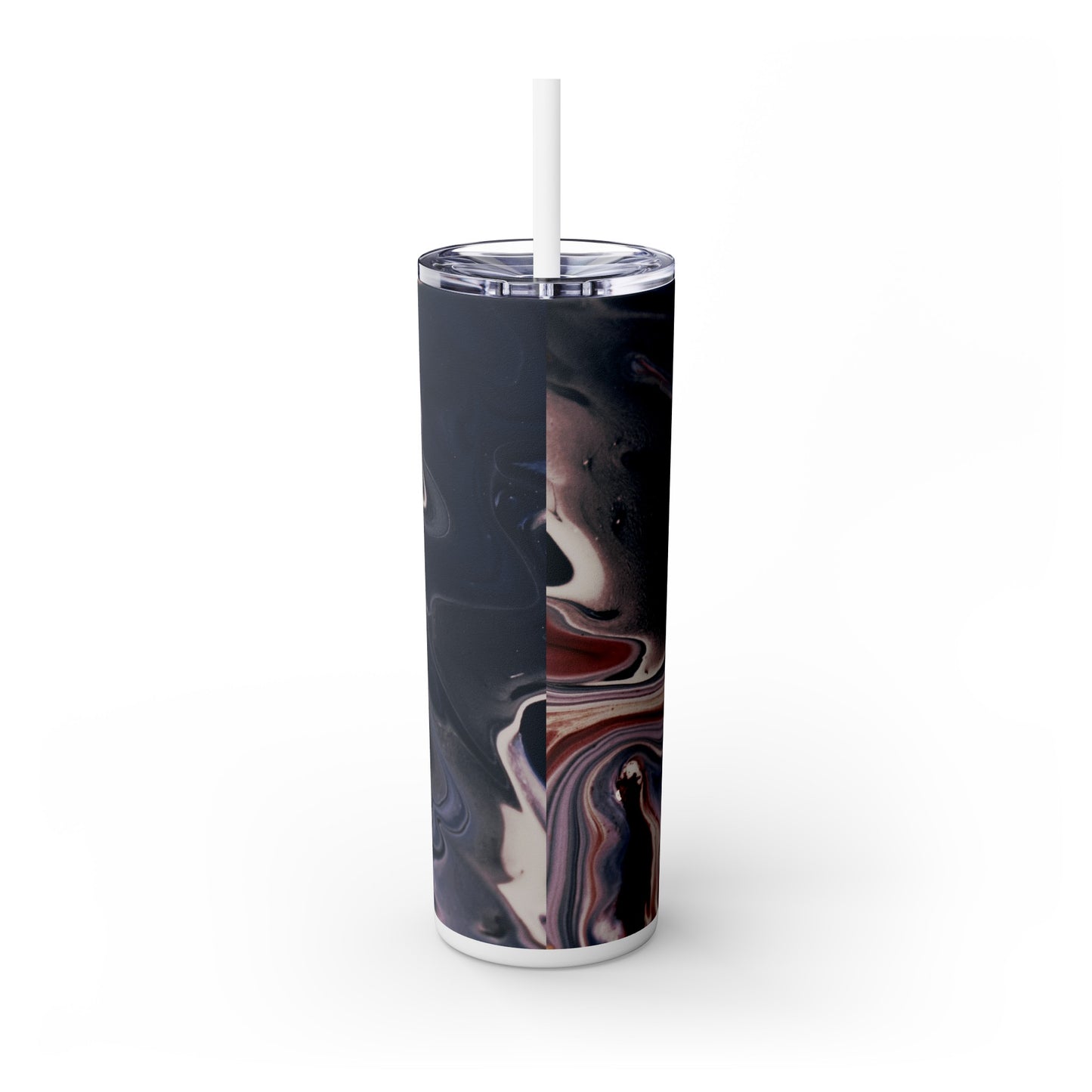 Masterpiece Musings - The Alien Maars® Skinny Tumbler with Straw 20oz