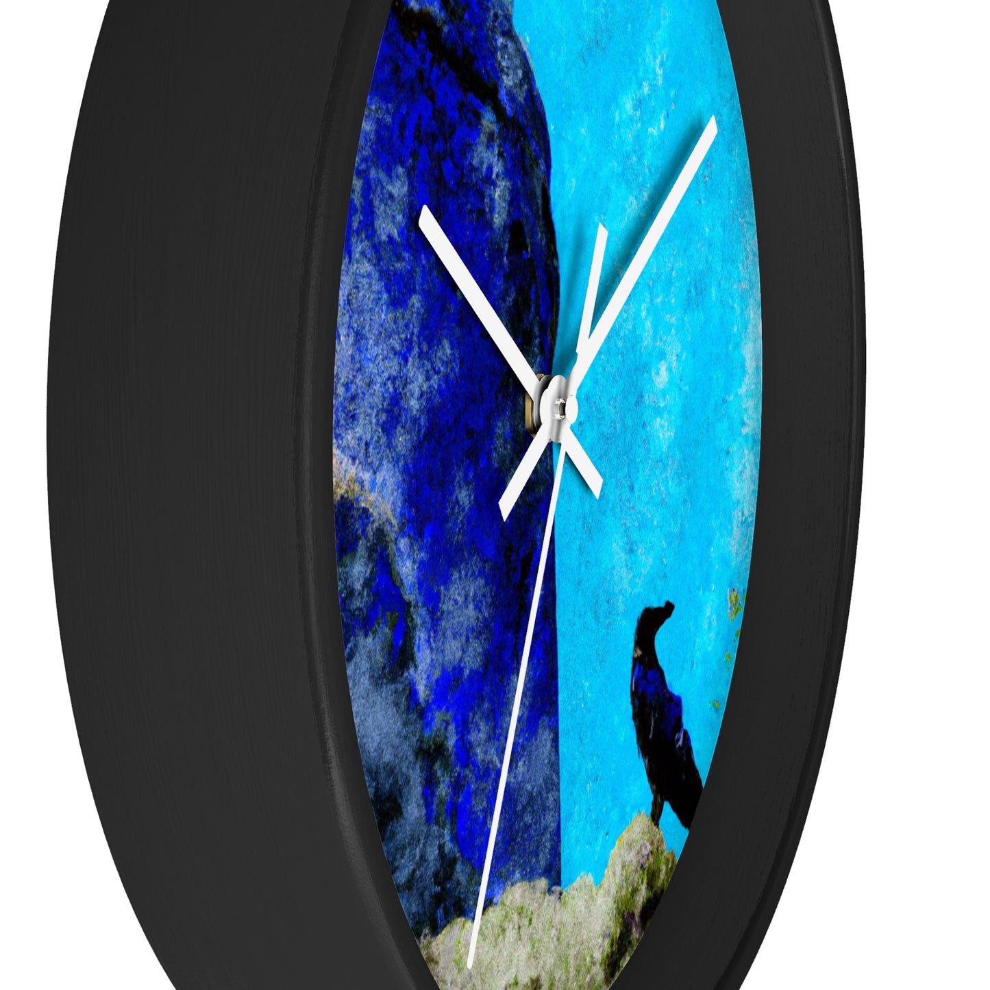 "Crow's Perch on a Waning Tower" - The Alien Wall Clock