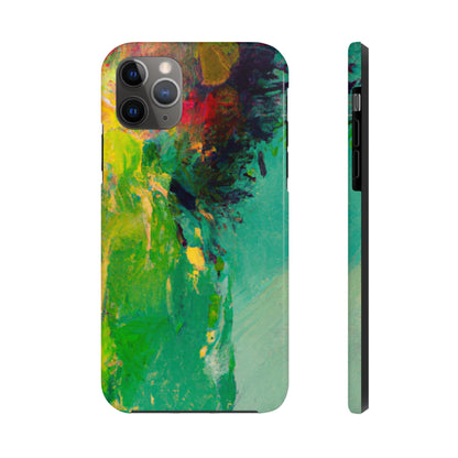 "Un día de verano perezoso: una oda abstracta" - The Alien Tough Phone Cases