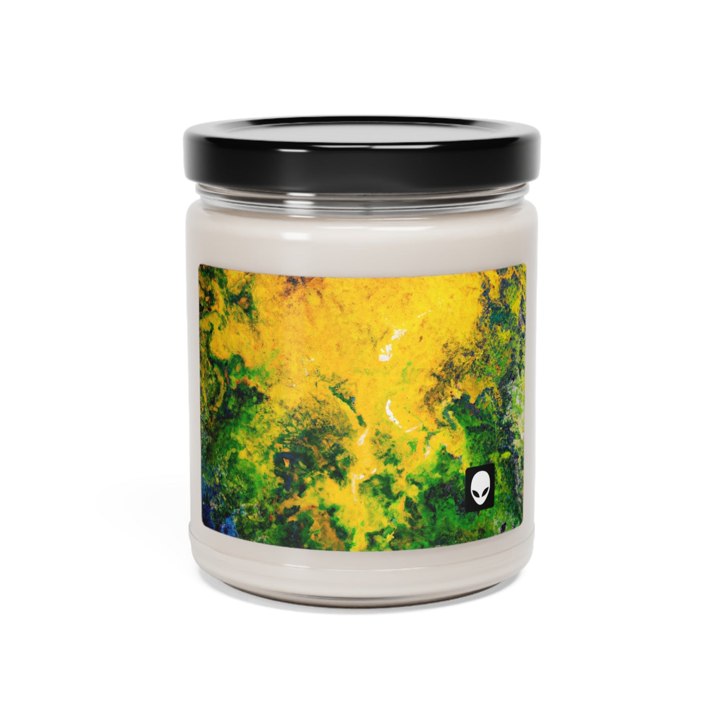 "Exploring Colorful Textures" - The Alien Eco-friendly Soy Candle