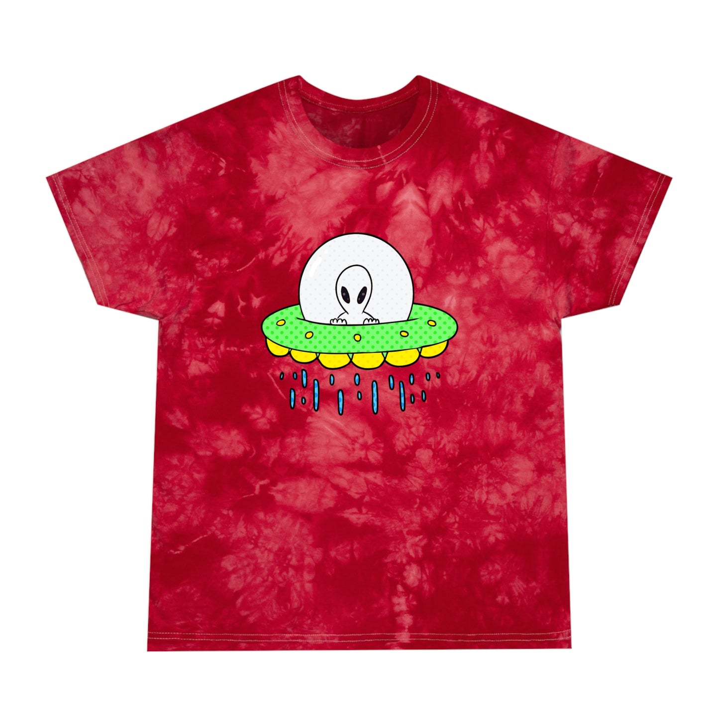 Noche Estelar - Camiseta The Alien Tie-Dye, Cristal