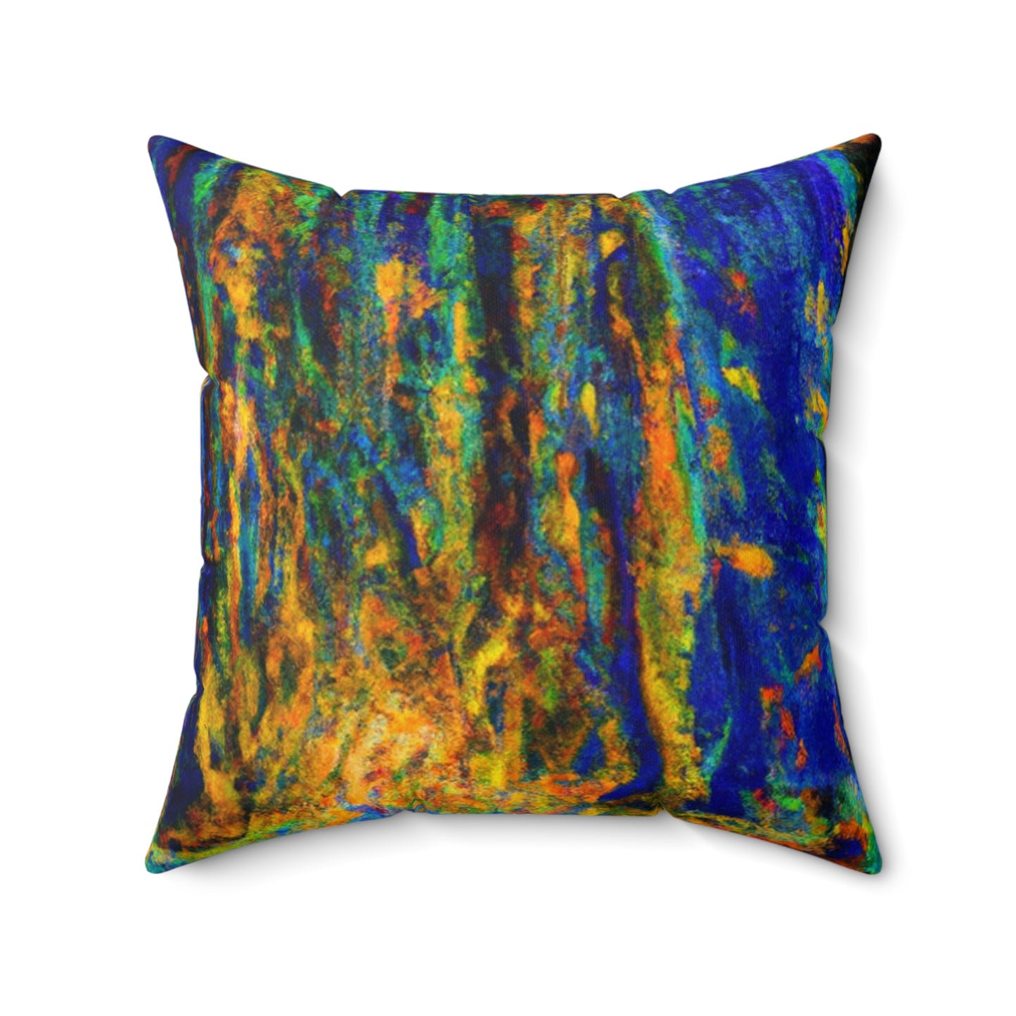 "Attraction Ignited" - The Alien Square Pillow