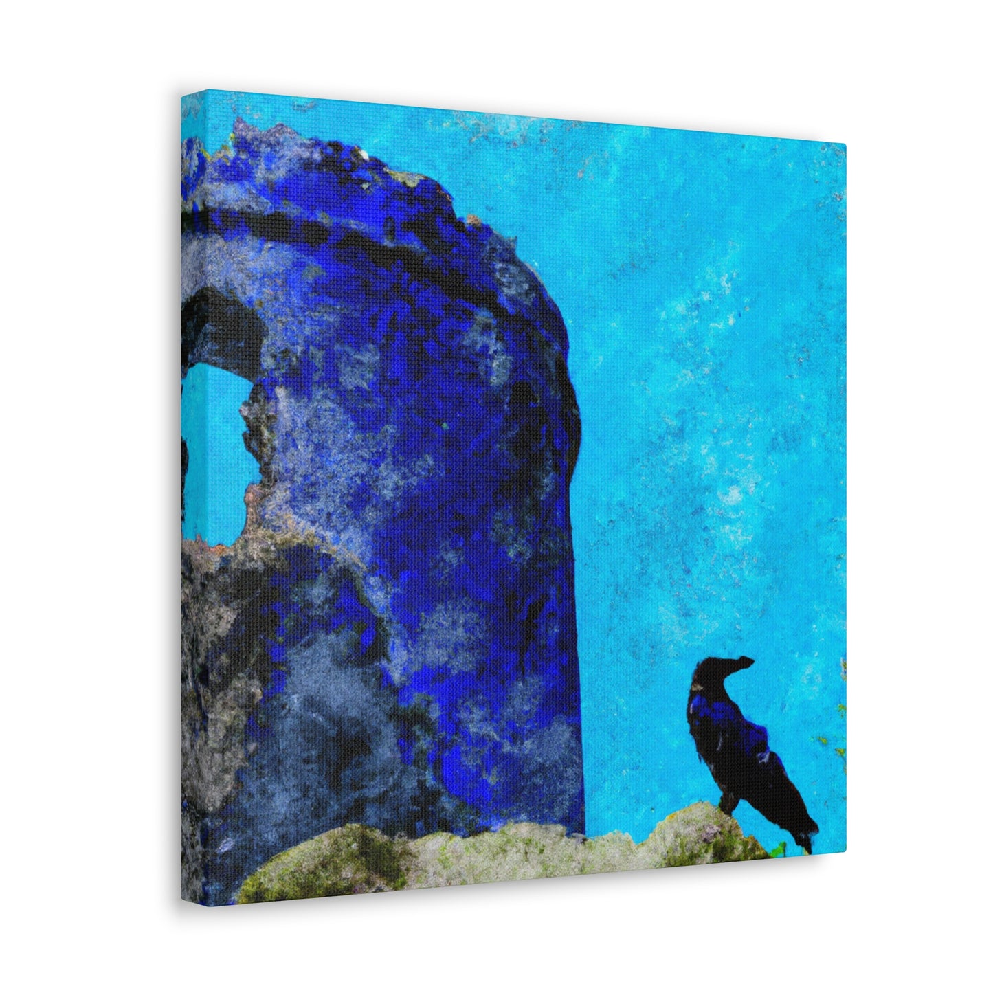 "Crow's Perch on a Waning Tower" - The Alien Canva