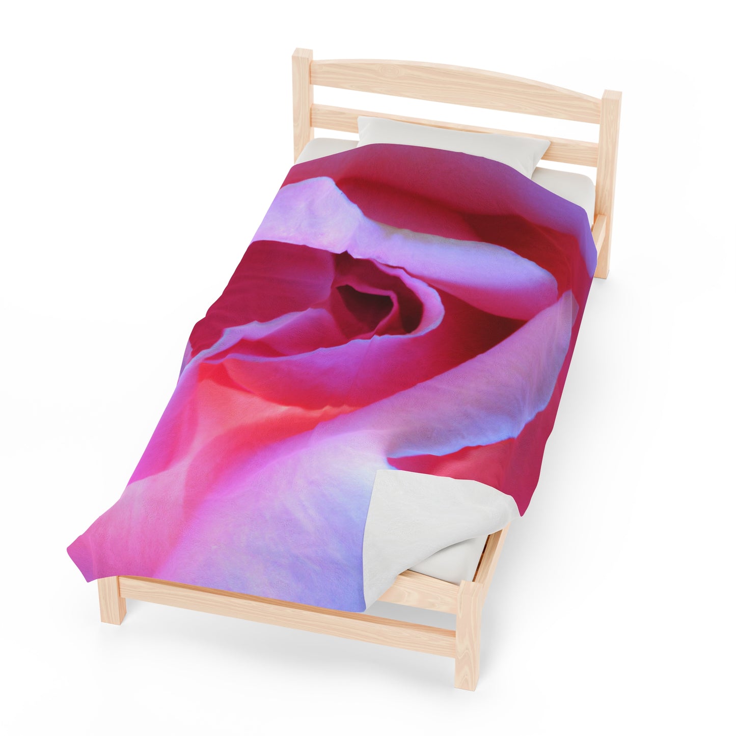 "Blissful Blooms: The Delicate Beauty of Nature" - The Alien Velveteen Plush Blanket