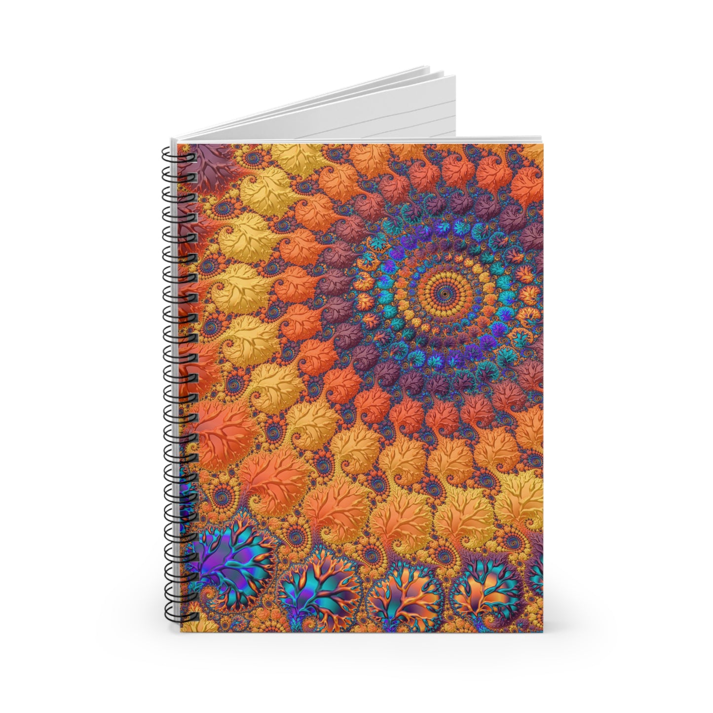 Palette Pizzazz - The Alien Spiral Notebook (Ruled Line)