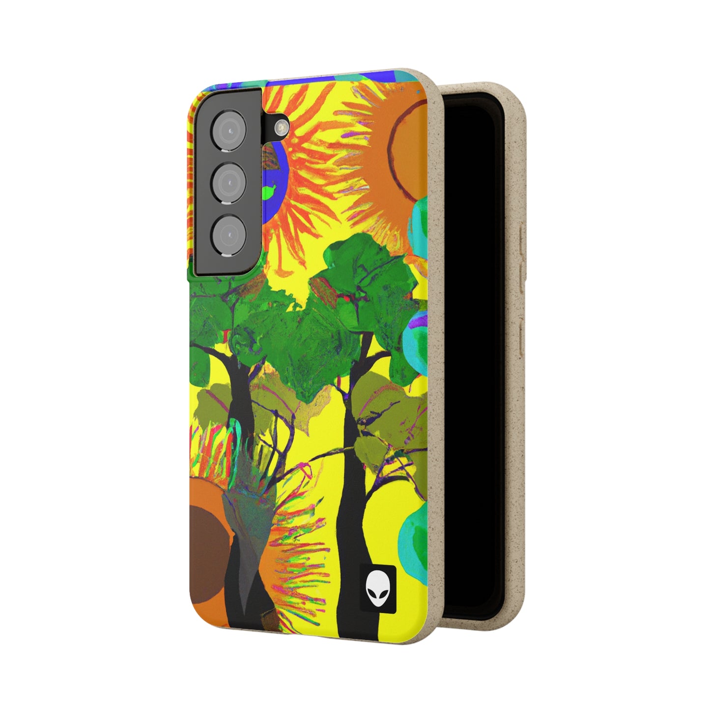 "Collision of Nature's Beauty" - The Alien Eco-friendly Cases