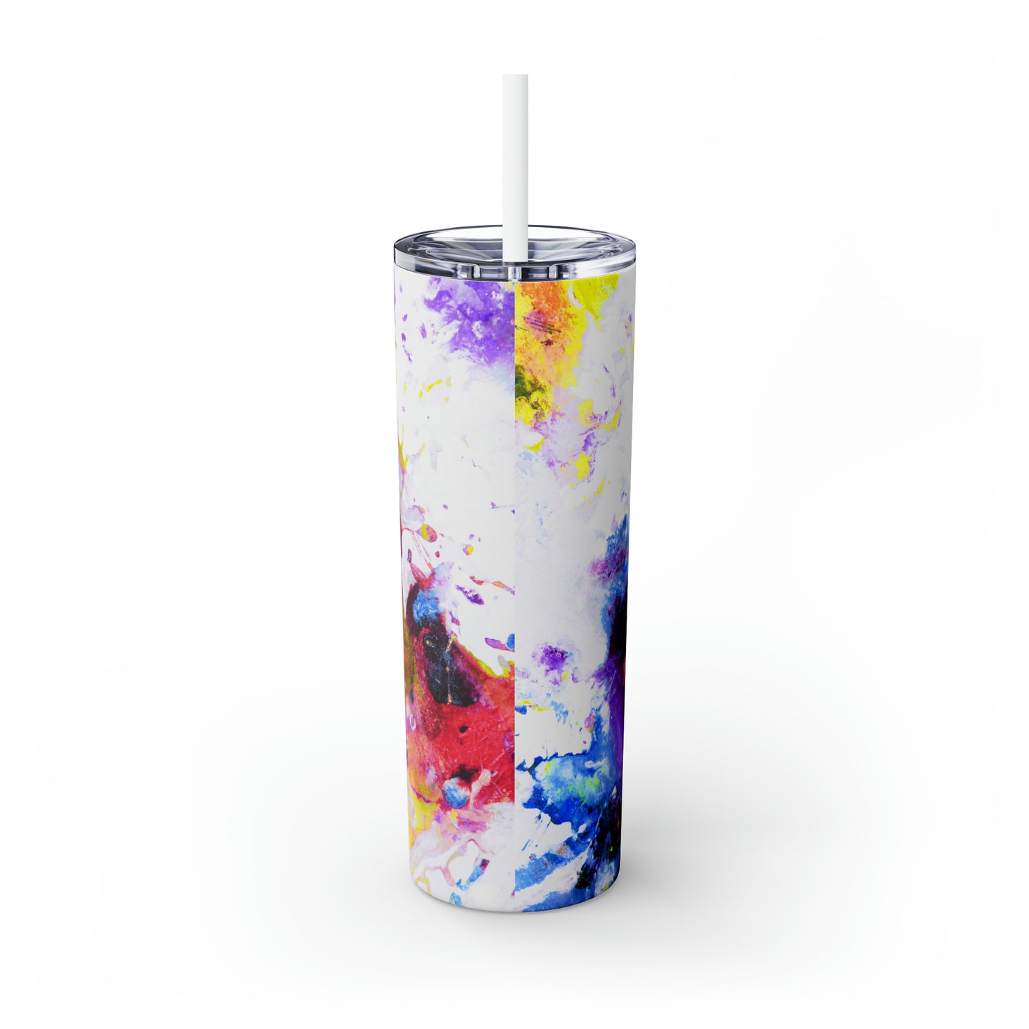 Kalei Doodles - The Alien Maars® Skinny Tumbler with Straw 20oz