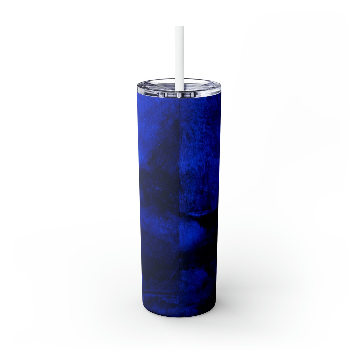 Pewter Symphony - The Alien Maars® Skinny Tumbler with Straw 20oz