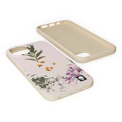 "Exploring Nature's Palette: An Experiment in Abstract Art" - The Alien Eco-friendly Cases