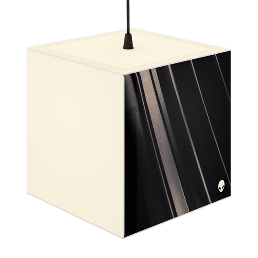 "Light and Dark Interplay: Exploring the Creative Shapes and Textures of Shadow and Light" - The Alien Light Cube Lamp