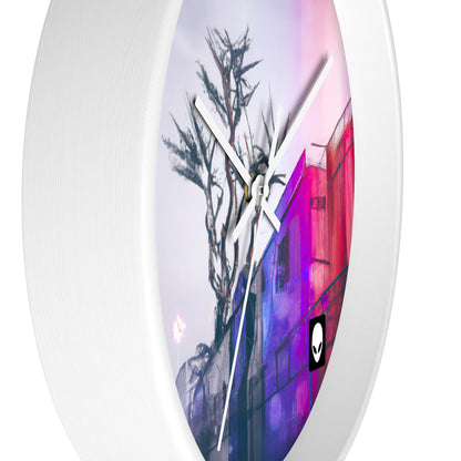 "Exploring Photographs in Color" - The Alien Wall Clock