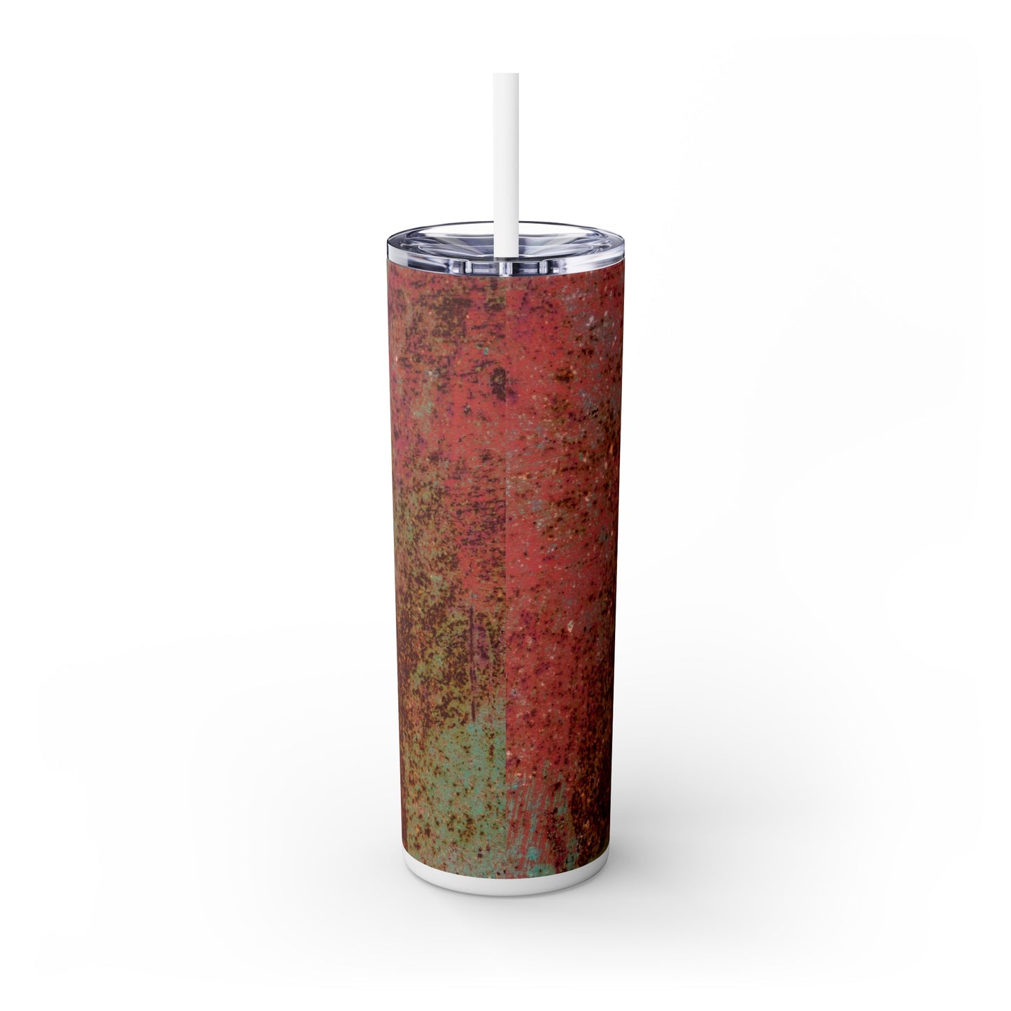 Visionary Vignettes - The Alien Maars® Skinny Tumbler with Straw 20oz