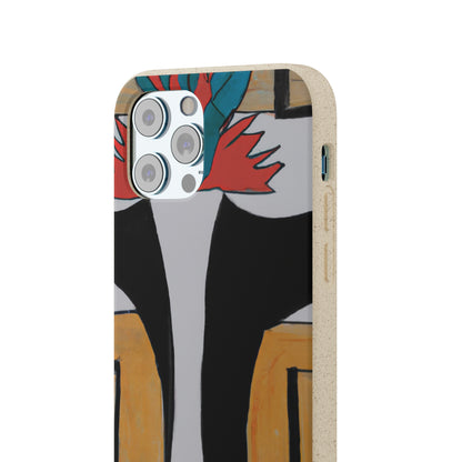 "Explorando el equilibrio y los patrones en el arte abstracto" - The Alien Eco-friendly Cases