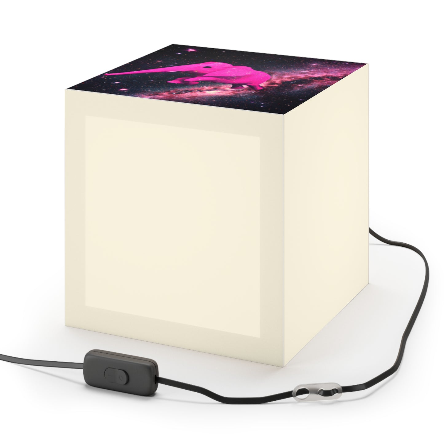 "Majestic Pinkelephant Exploration" - The Alien Light Cube Lamp