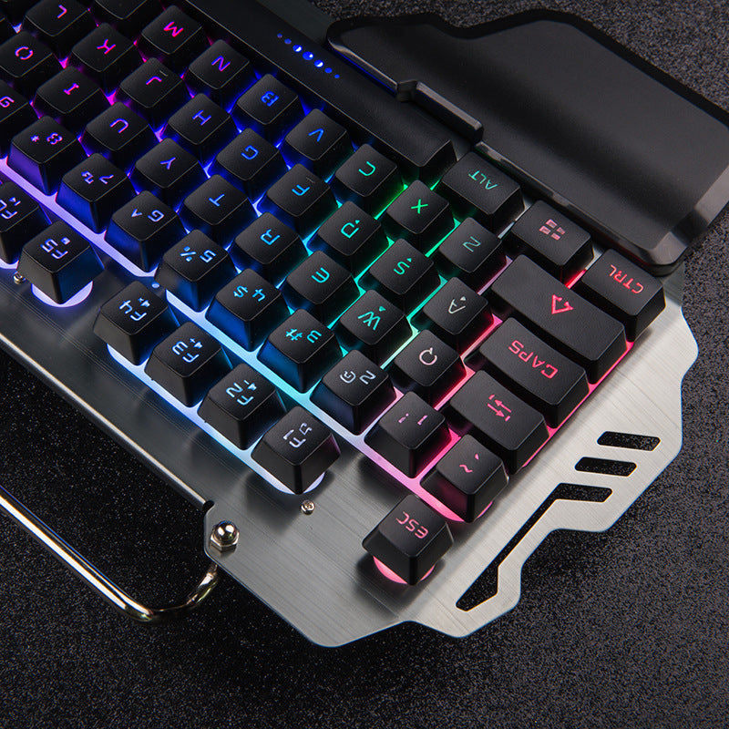 Metal Gaming Keyboard Backlit Keyboard Office