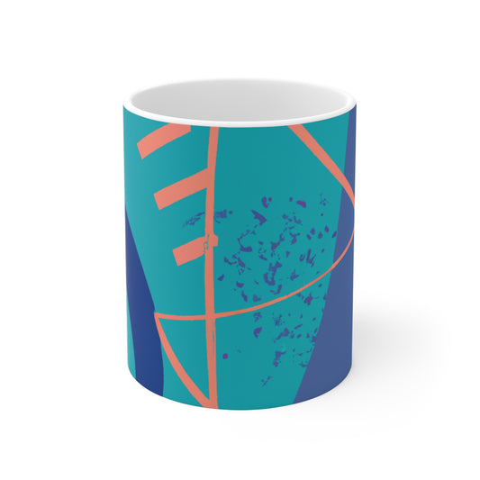 Geometrische Kunst: Eine Erkundung von Farbe und Form – The Alien Keramiktasse 11 oz