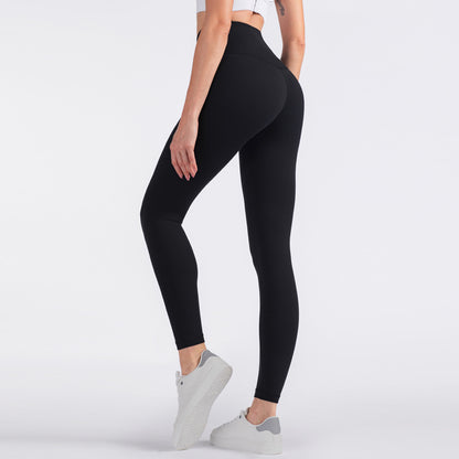 Pantalones de yoga deportivos ajustados de cintura alta