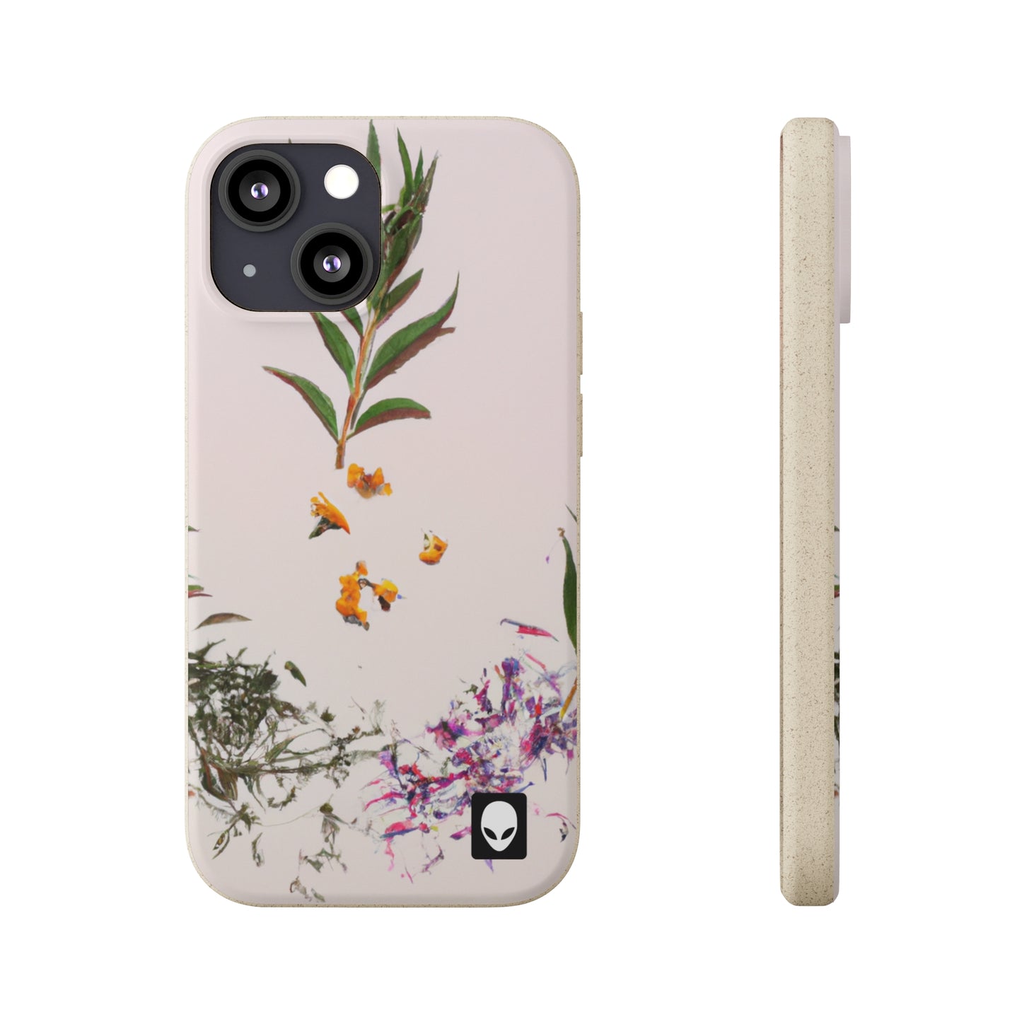 "Exploring Nature's Palette: An Experiment in Abstract Art" - The Alien Eco-friendly Cases