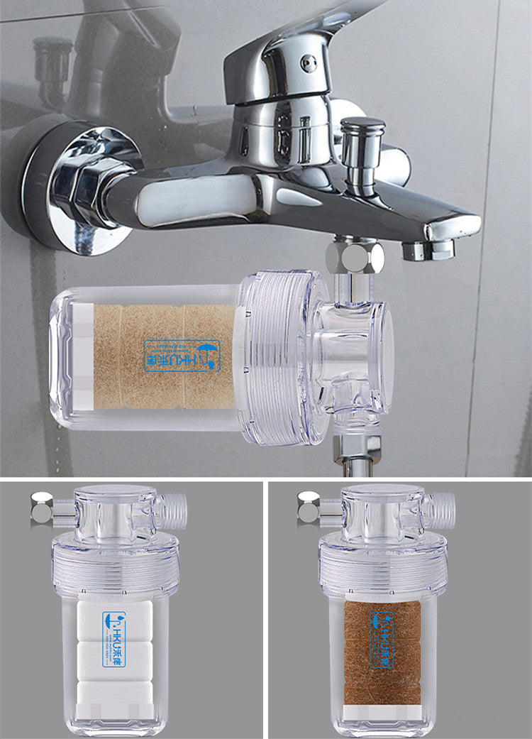 Shower Filter Tap Water Faucet Nozzle Household Bath Shower Dechlorination Filter Element