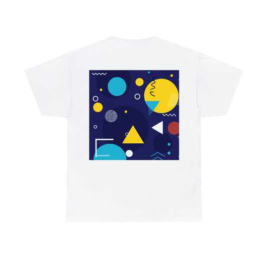 "Geometric Fusion: Bringing Your Vision to Colorful Life" - The Alien T-shirt