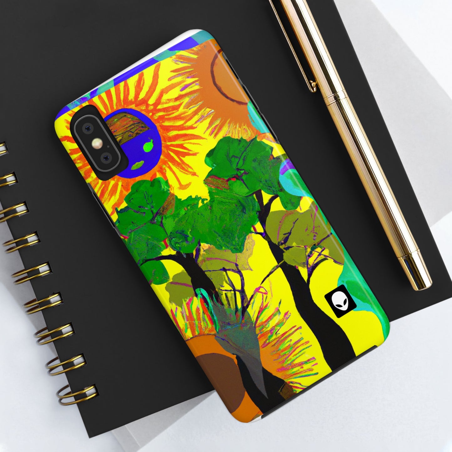 "Collision of Nature's Beauty" - The Alien Tough Phone Cases