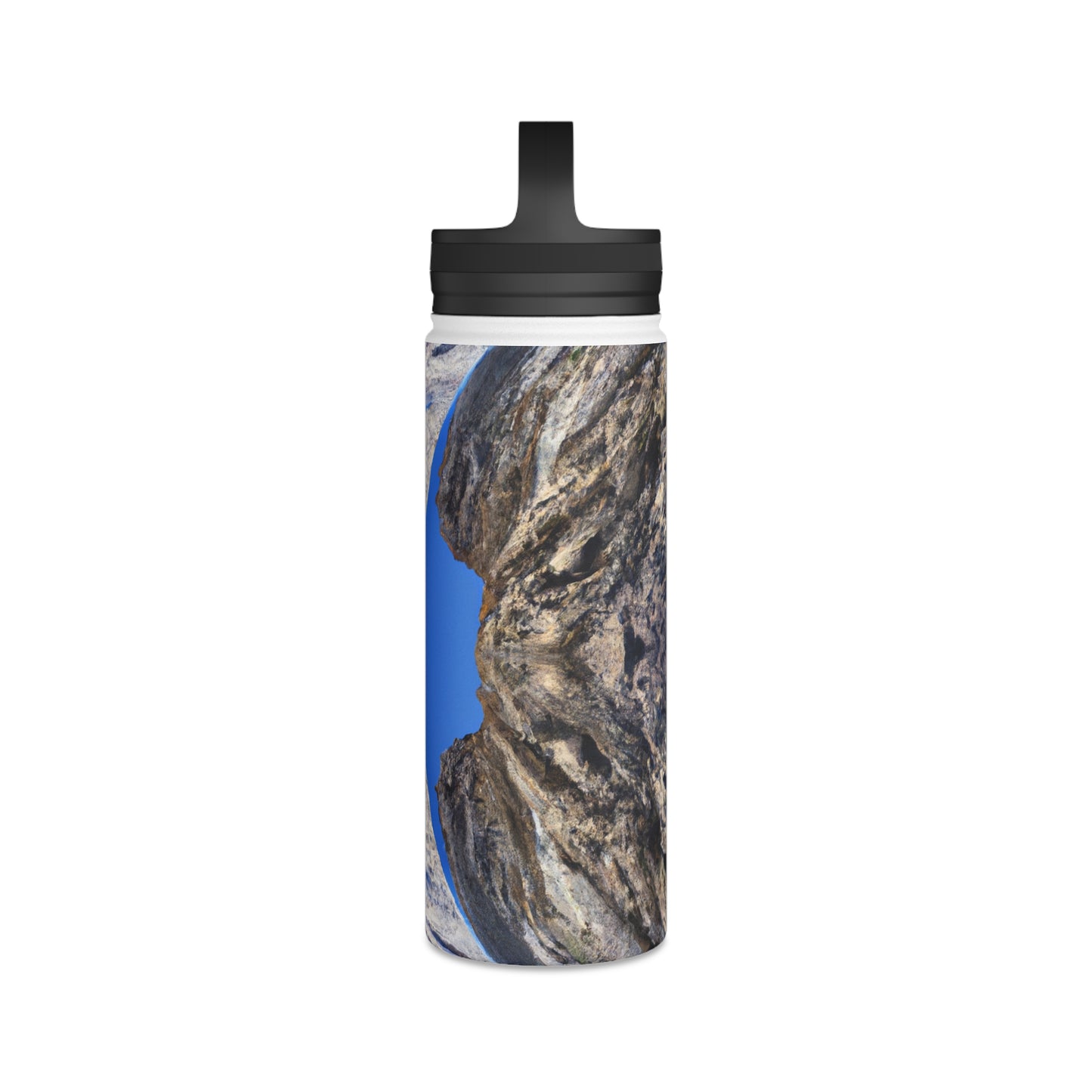 Nature in Splendor: Combining Photography with Digital Artistry - The Alien Stainless Steel Water Bottle, Handle Lid