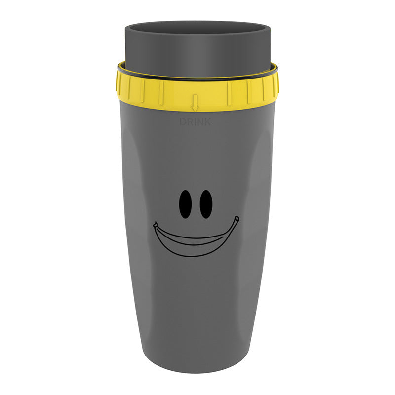 Taza giratoria sin cubierta, taza portátil de viaje, vaso de doble aislamiento, pajita, botellas de agua portátiles para niños y adultos