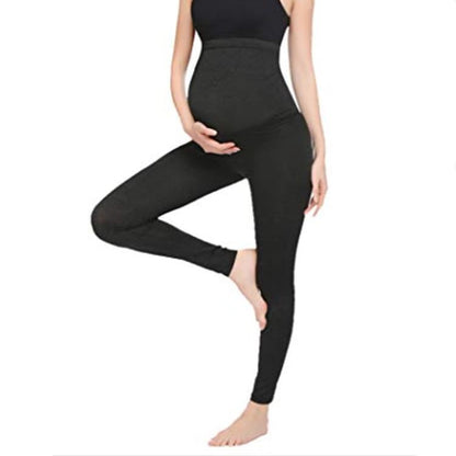 Pantalones de maternidad de yoga ajustados para mujer