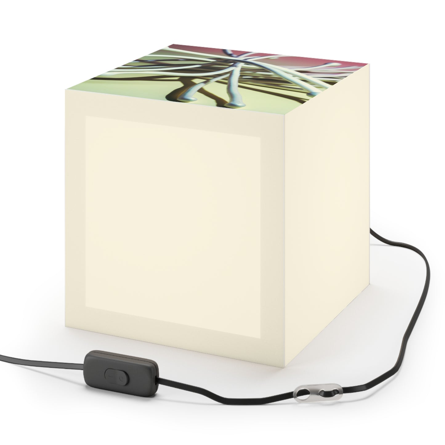 "Abstract Artistry: Constructing Emotion from Common Objects" - The Alien Light Cube Lamp