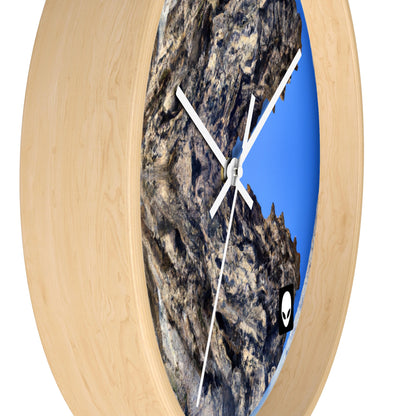 Nature in Splendor: Combining Photography with Digital Artistry - The Alien Wall Clock