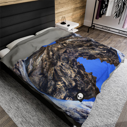 Nature in Splendor: Combining Photography with Digital Artistry - The Alien Velveteen Plush Blanket