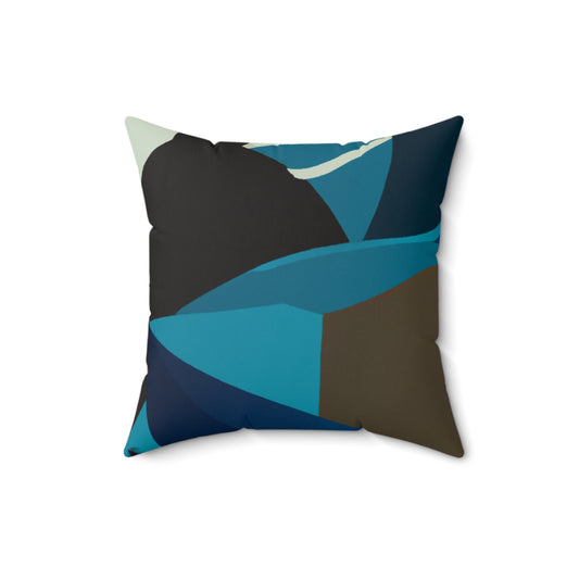 "Metamorphosis: The Art of Transformation" - The Alien Square Pillow