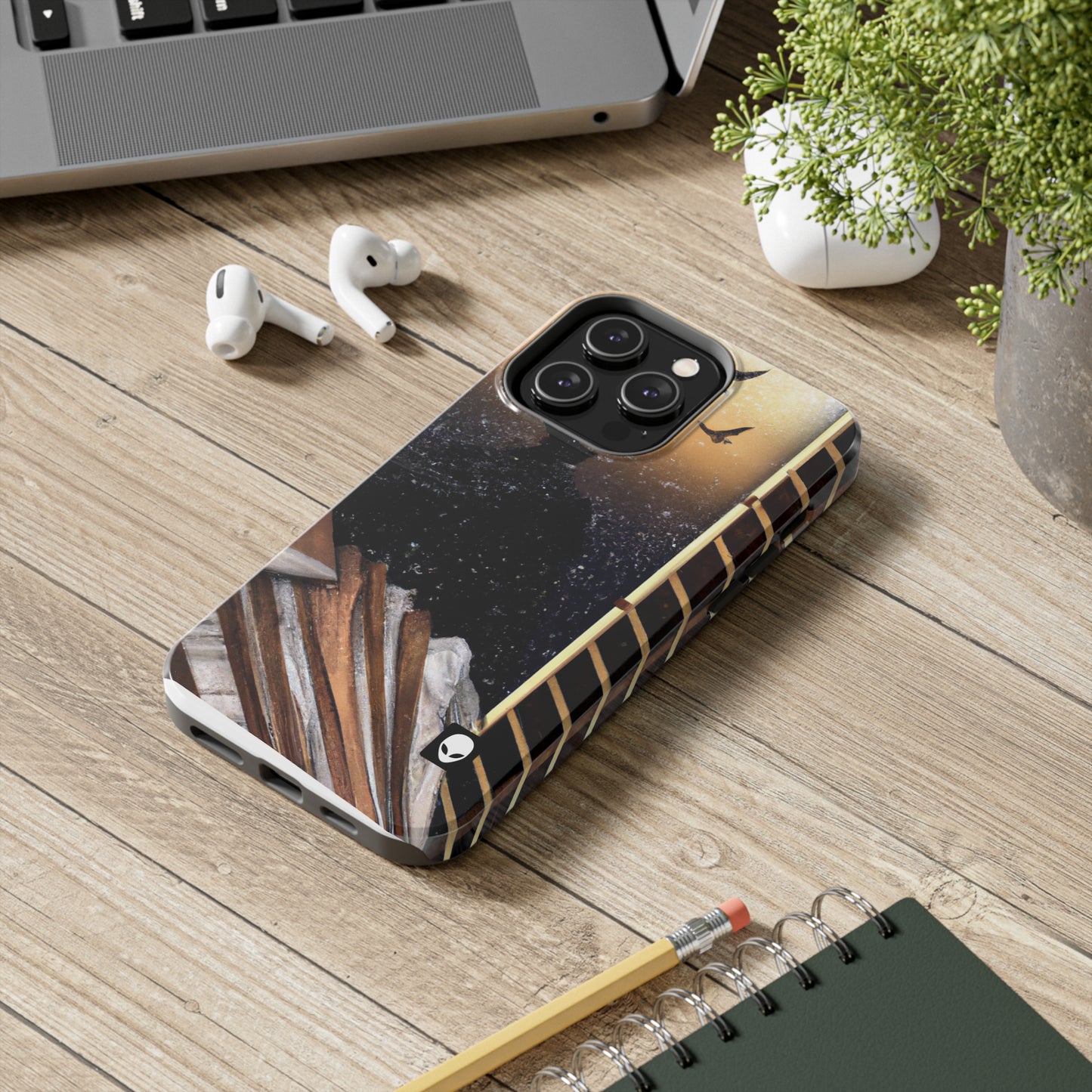 "Una historia de arte narrativo: una obra maestra de medios mixtos" - The Alien Tough Phone Cases