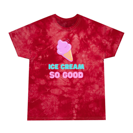 Ice Cream So Good – The Alien Tie-Dye T-Shirt, Kristall