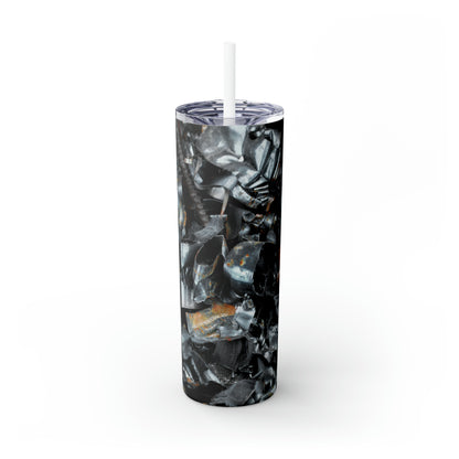 Rustic Reflections - The Alien Maars® Skinny Tumbler with Straw 20oz