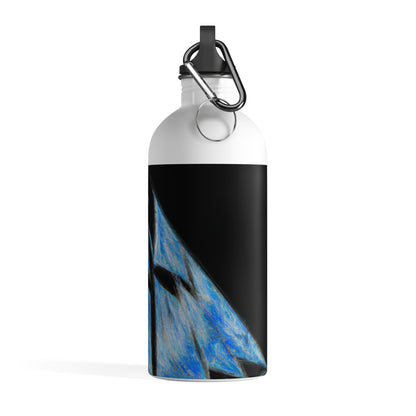 "El velero azul y las velas blancas: Una aventura de libertad en el mar" - The Alien Stainless Steel Water Bottle